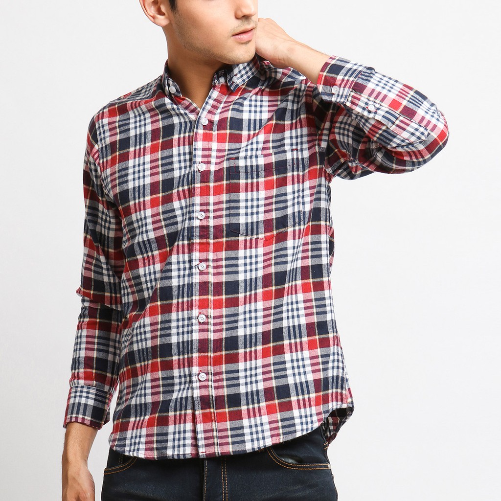 

VENGOZ Kemeja Flanel Pria - Emil Flannel Shirt