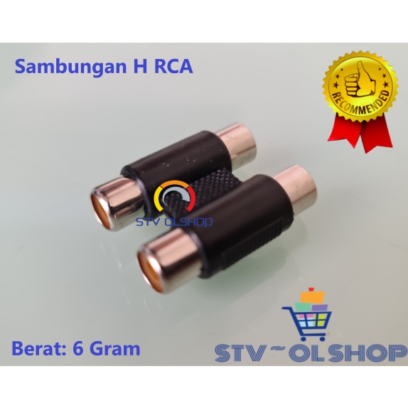 Jek H RCA / Sambungan jack RCA H / RCA H