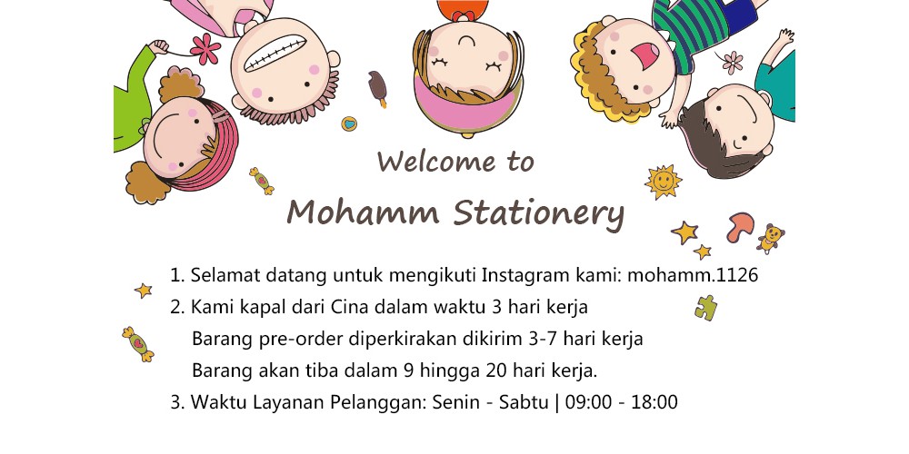  Toko  Online Mohamm Stationery Shopee  Indonesia