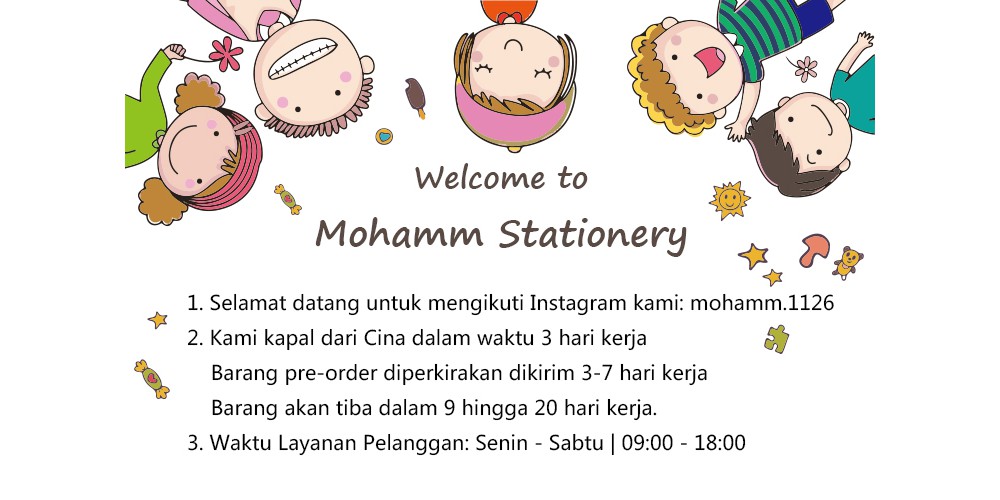 Toko Online Mohamm Stationery Shopee Indonesia