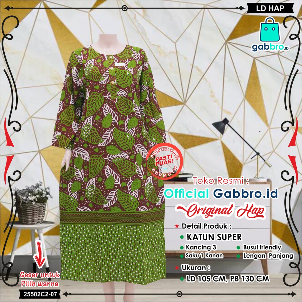GABBRO | DASTER HAP LENGAN PANJANG CHIBI 7/8 [ASLI]