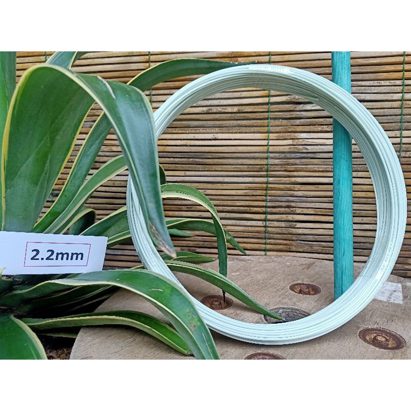 Ruji fiber 2.2mm putih rol untuk sangkar/layangan naga