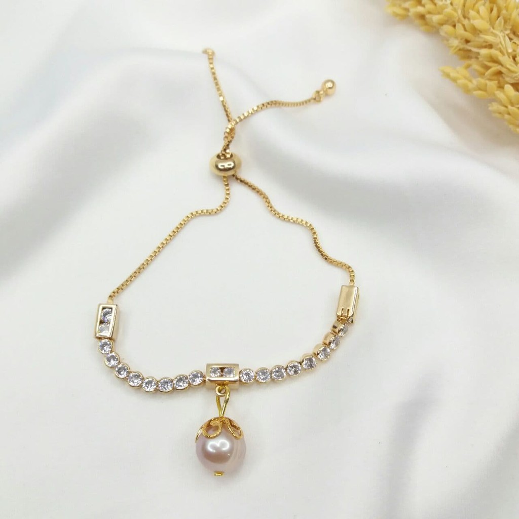 Gelang Serut | Gelang Serut Mutiara | Gelang Serut xuping