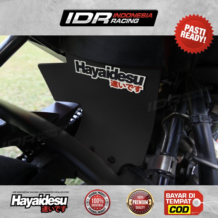 Hayaidesu Mudflap Yamaha Vixion Mud Flap Guard Karet Penahan Lumpur Motor Premium