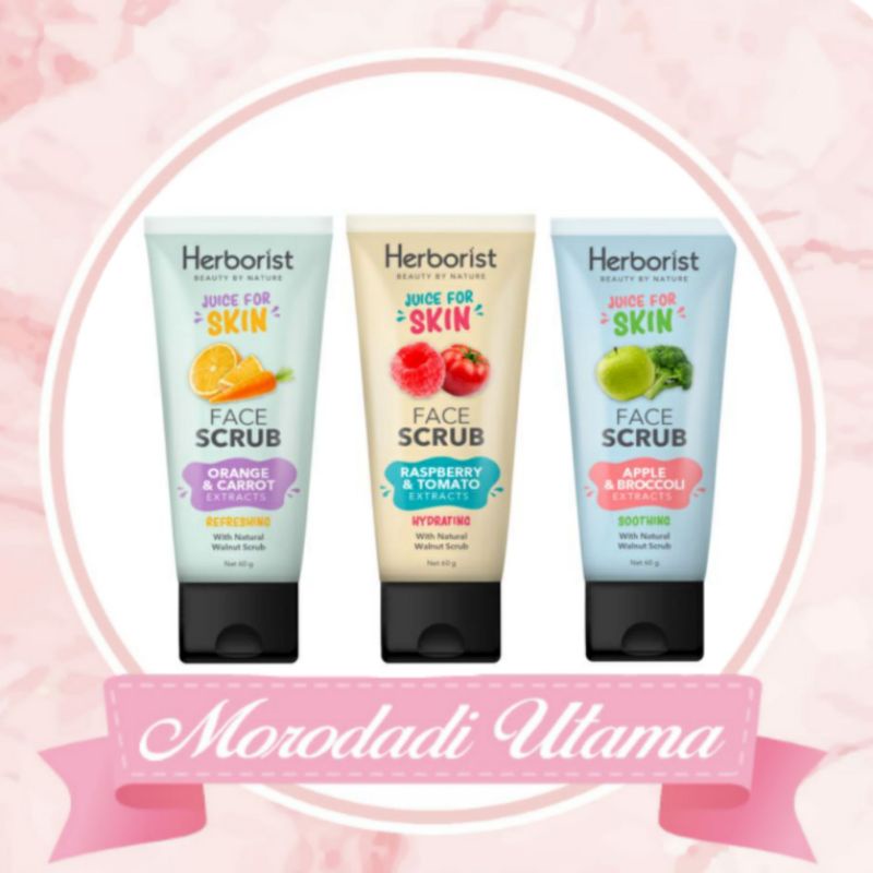 HERBORIST Face Scrub Juicy For Skin