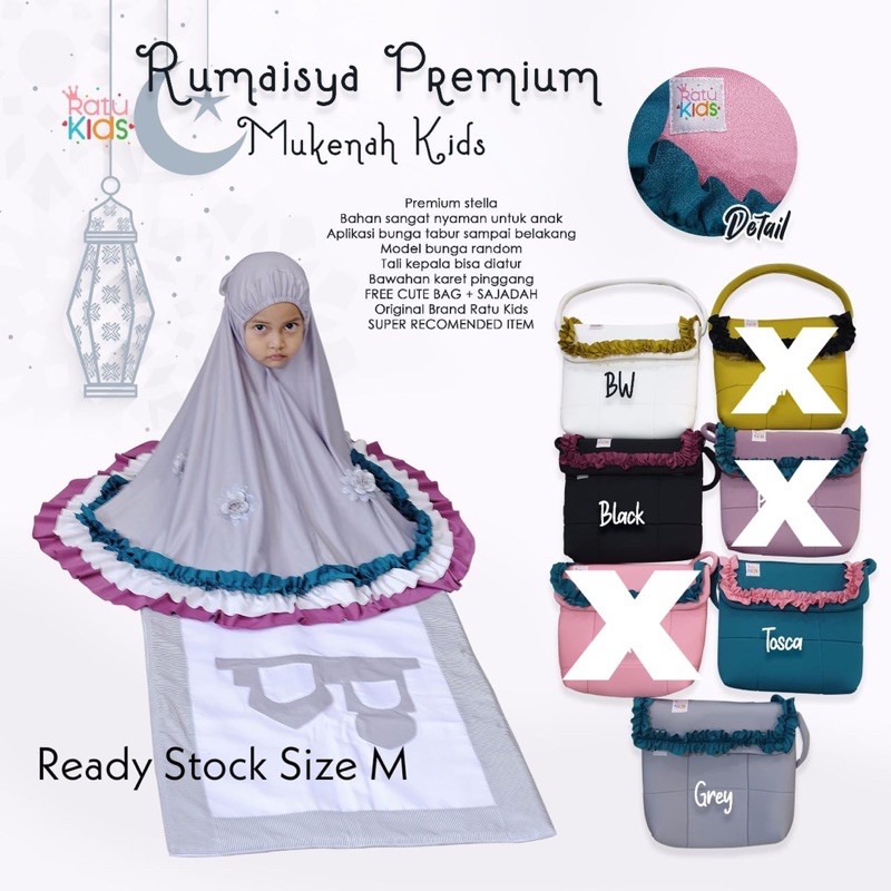 Rumaisyah Mukenah Ratu Kids