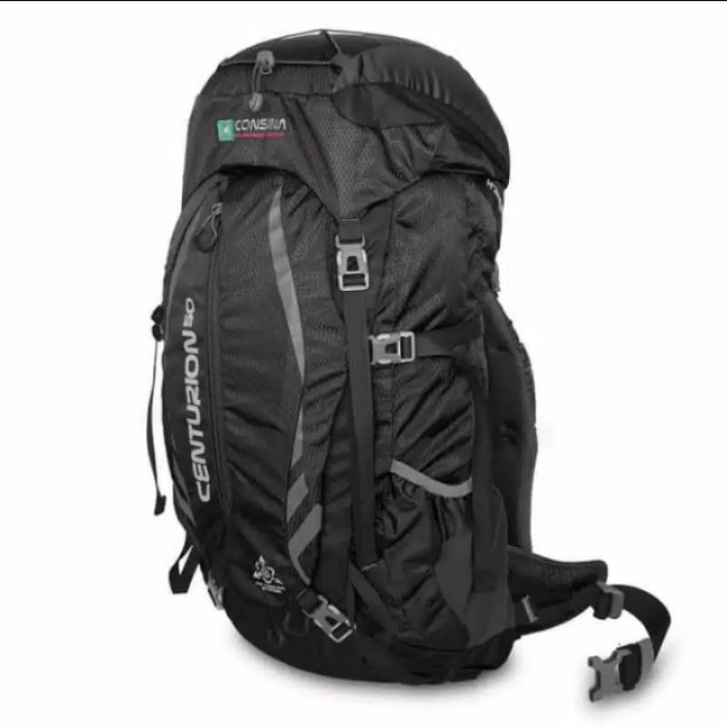 tas gunung | consina centurion 50l + include rain cover