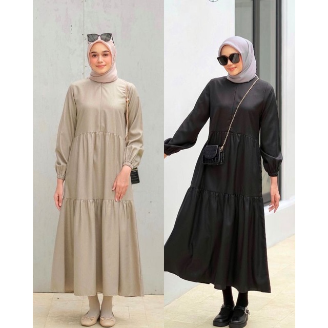 Jyo midi dress kienka.id