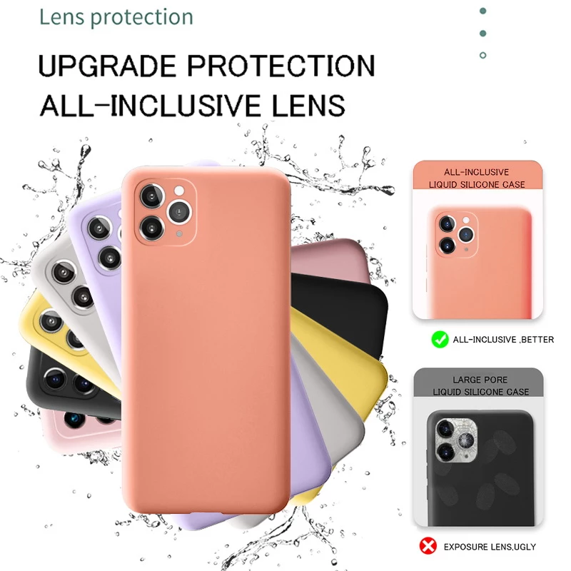 Soft Case Silikon Tpu Motif Iya Untuk Iphone 12 11 Pro Max Xs Xr 6 6s 7 8 Plus