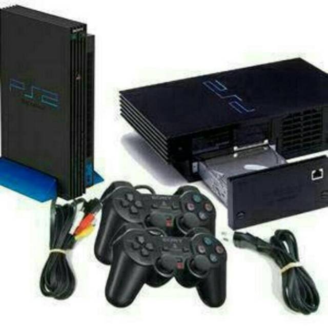PS2 TEBAL HDD 250GB + 2 Stik PS2