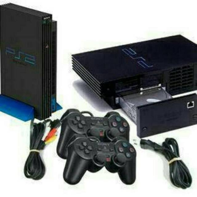 PS2 TEBAL HDD 250GB + 2 Stik PS2