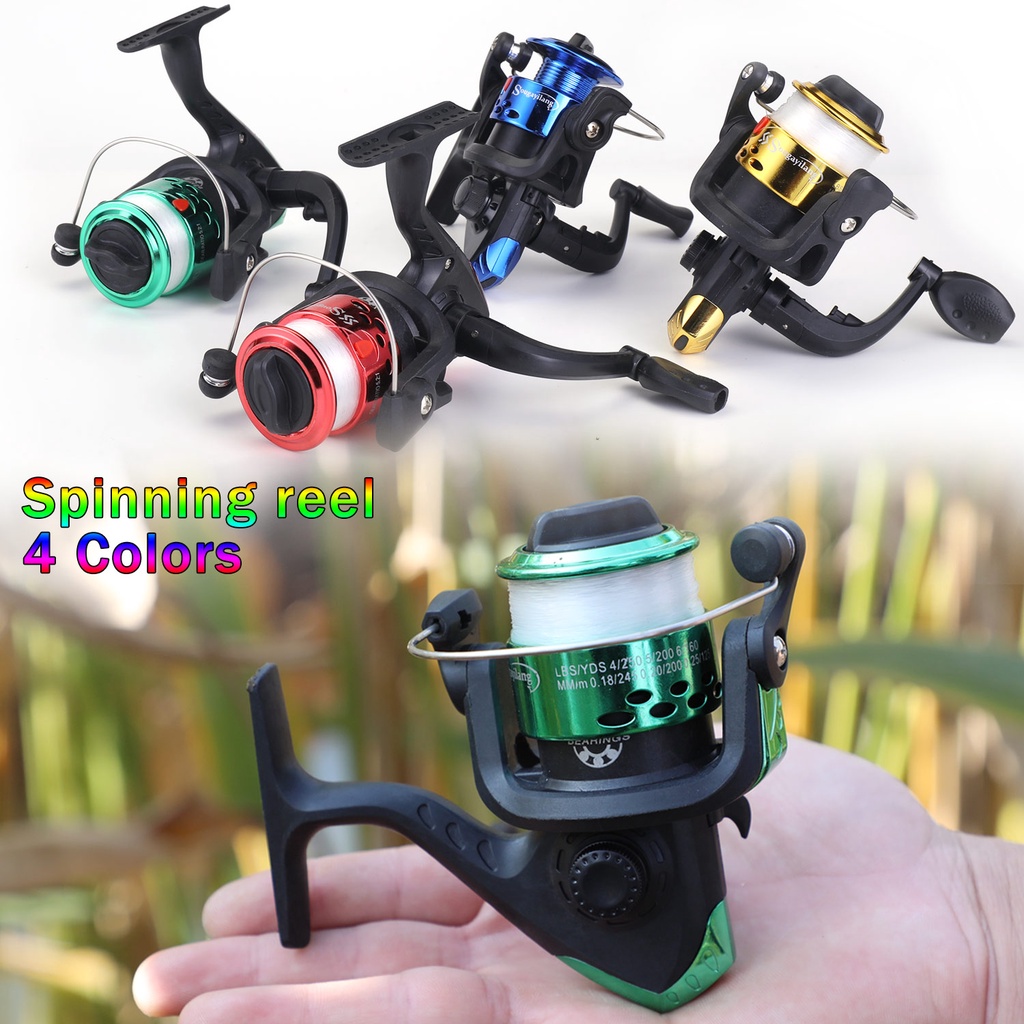 MURAH Pemintalan Memancing Reel Kuat Tahan Lama Logam Spul 5.2: 1 Kekuatan Tinggi 3 Bantalan Bola Carp Fishing Reel Garis Logam Piala Sea Tackle Memancing Aksesoris