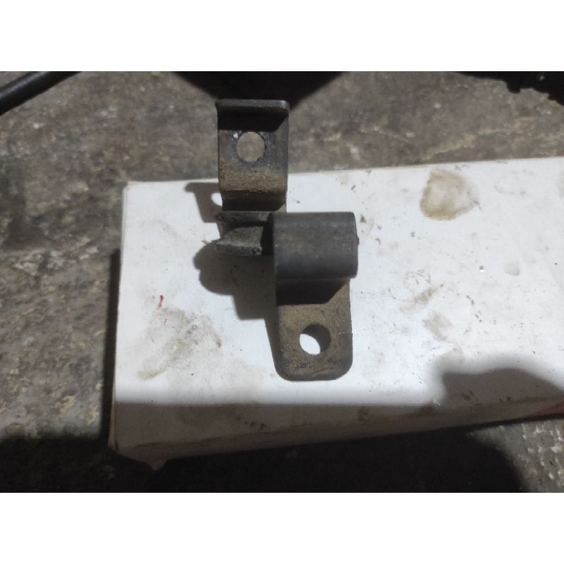 braket knalpot ninja rr new rr old