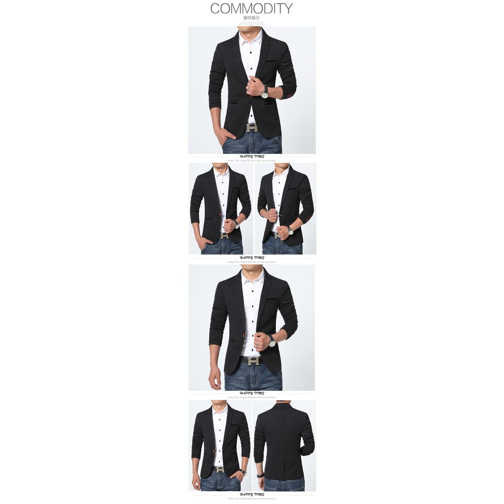 JAS FORMAL / JAS NIKAH PRIA MODERN CASUAL BLACK SLIMFIT STYLE NIKAYU HIGH TWIST