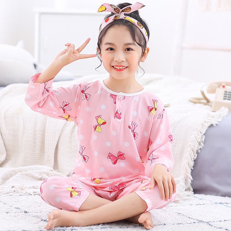 Baju Tidur Anak Impor / Setelan Baju Tidur Anak Cowok Cewek / Piyama Anak / Pajamas Anak / Set Pyjamas Anak / Baju Anak Nyaman