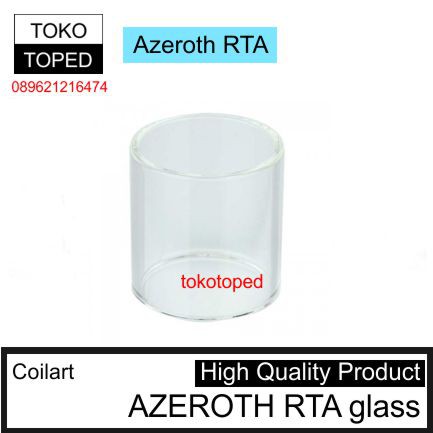 Coilart AZEROTH RTA Replacement Glass | kaca gelas pengganti vape