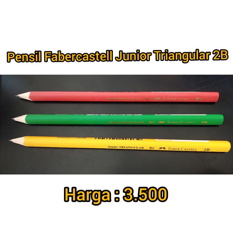 

Pensil Fabercastell Junior Triangular