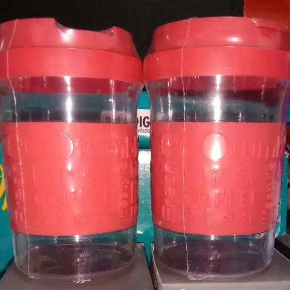 ARNISS Tumbler Latte Coffee Cup DC-0805 - red - termos buat kopi - tumbler arniss - arniss coffe