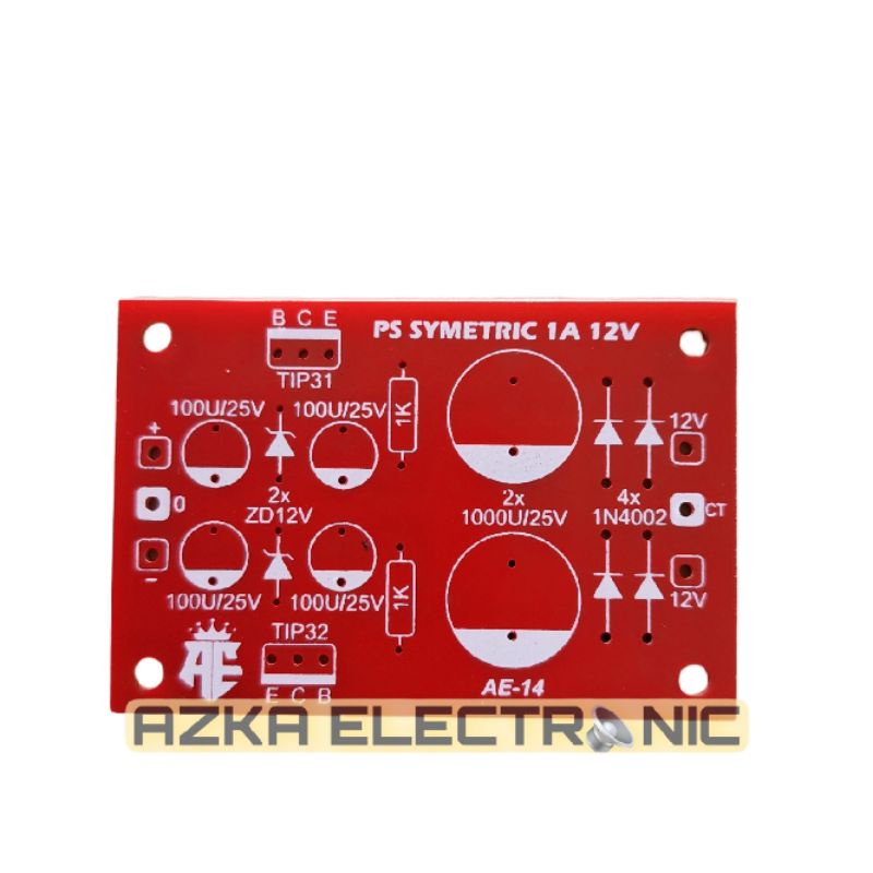 PCB PSU Power Supply Simetris Regulator 12V AE-14