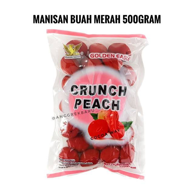 

Manisan Buah Persik Merah 500gr
