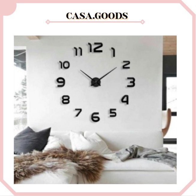 JAM DINDING TEMPEL ANALOG 3D TEMPEL