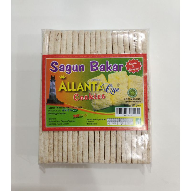 

Sagun Bakar Allanta 300gr. Oleh Oleh Sum-Bar