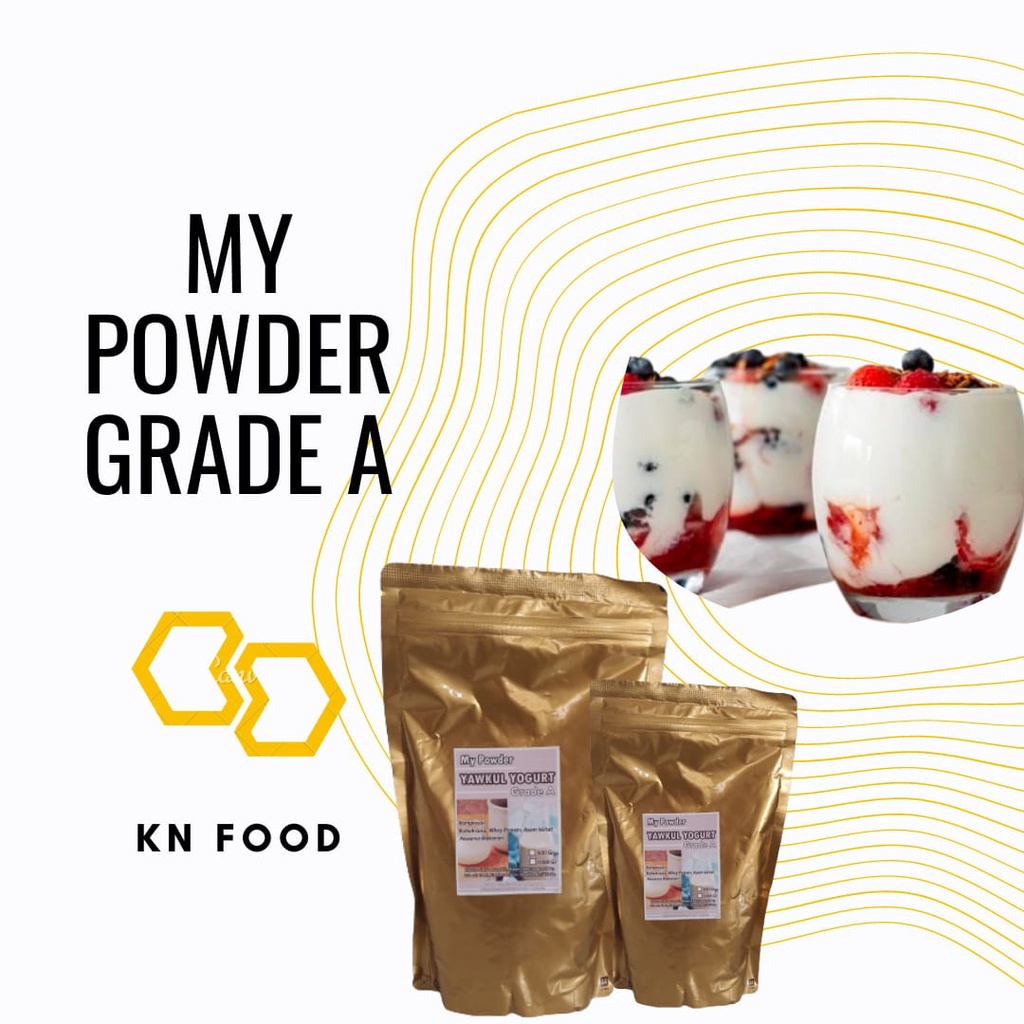 

My Powder Minuman Rasa Yawkul Yogurt Grade A 500 Gram