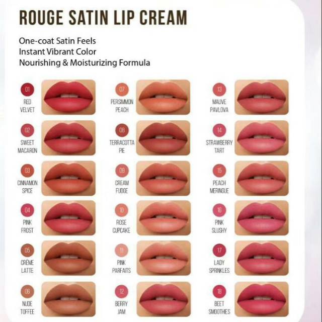 You Rouge Satin Lip cream