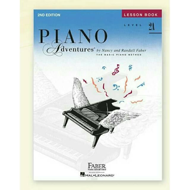 Piano adventure lesson book 1 2a 2b 3a 3b 4 5 buku Piano Adventures