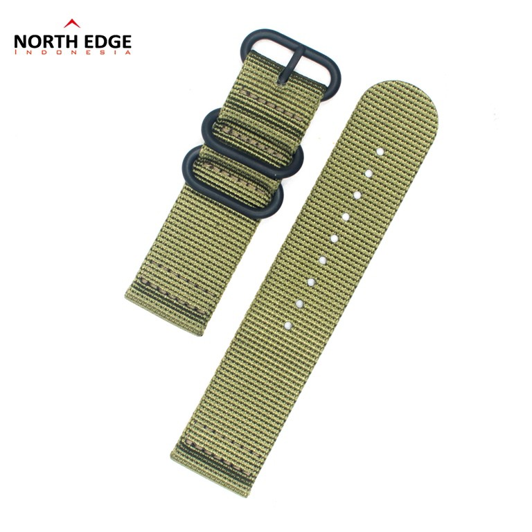 STRAP JAM TANGAN RANGE/ALTAY NYLON BLACK+SCREW