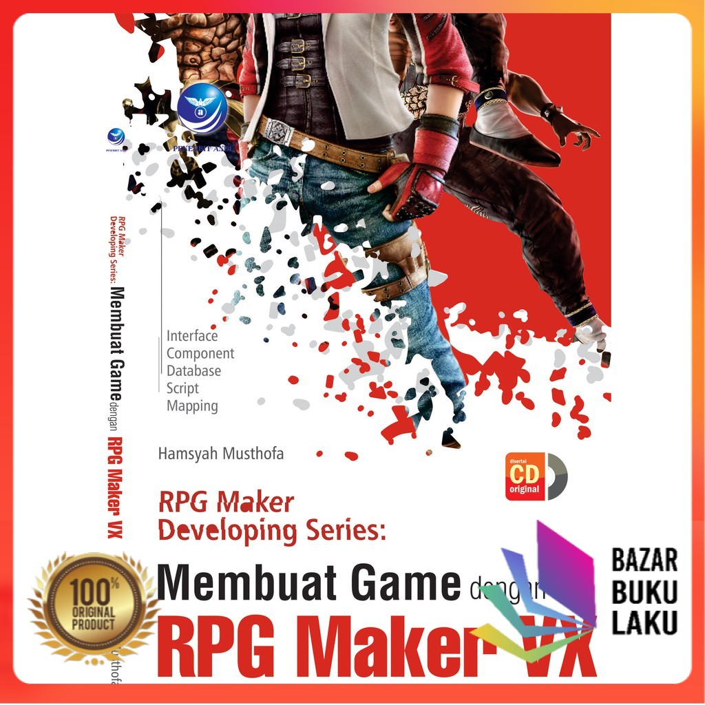 BUKU RPG Maker Developing Series: Membuat Game dengan RPG Maker VX + cd