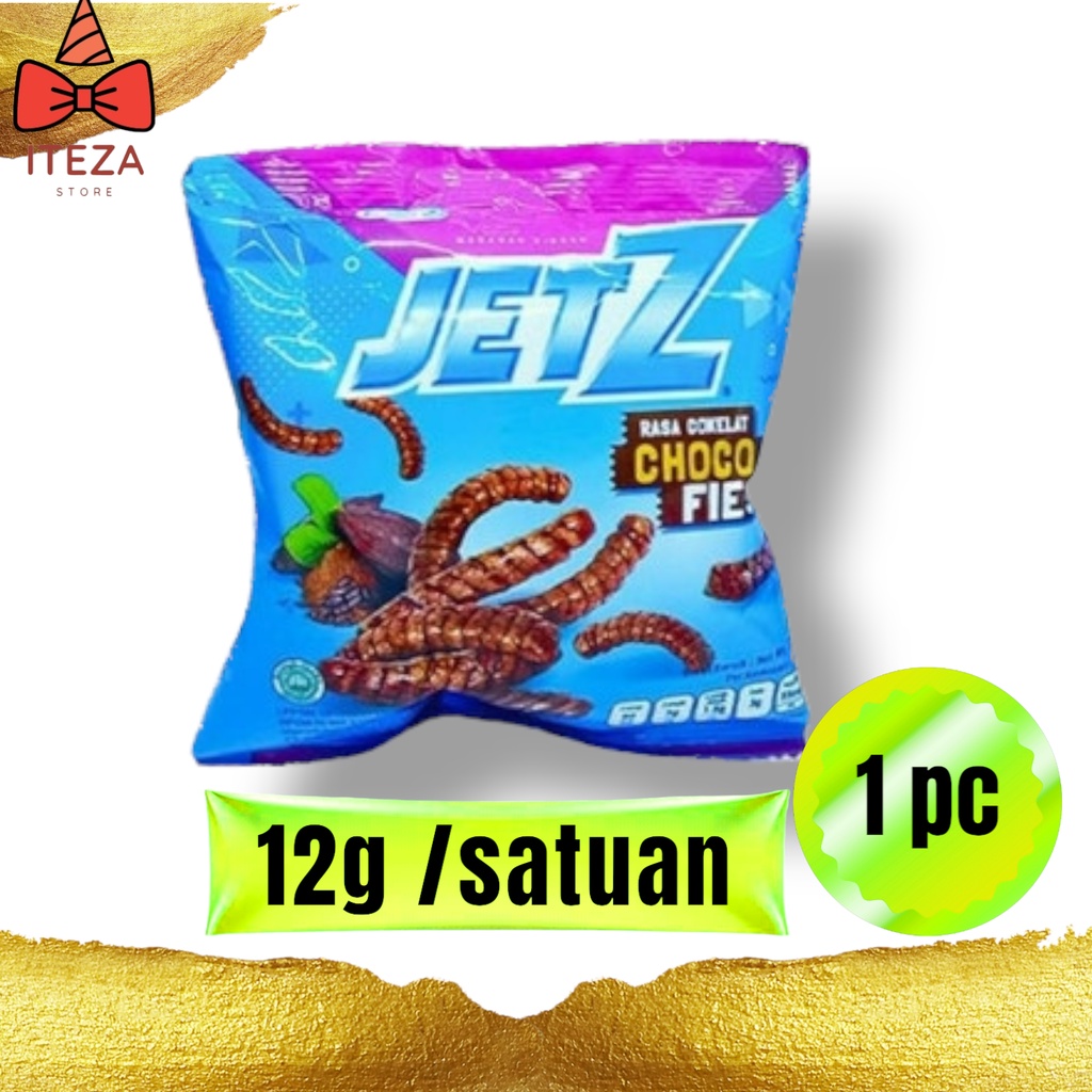 

JetZ jet Z Chocofiesta coklat 12g 12 gram Snack Ringan Satuan