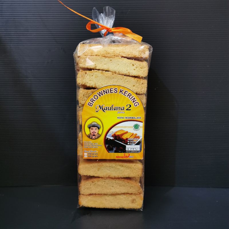BROWNIES KERING 500 GRAM original maulana 1/2 kg crispy manis renyah