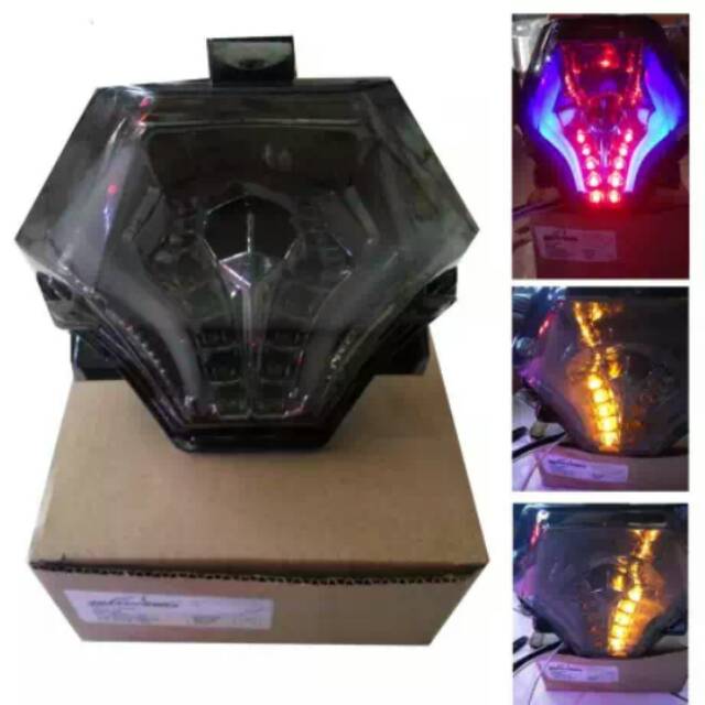 Lampu stop motor R25 dan MX king new