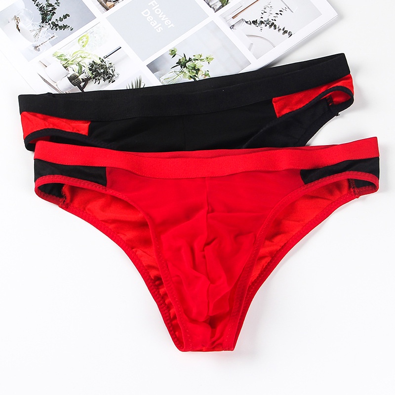 Celana dalam pria g string sexy transparant Pakaian Dalam Boxer Y037