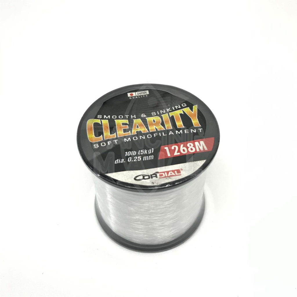 Senar Nylon Cordial Clearity Original 0.33mm 20lb 724m