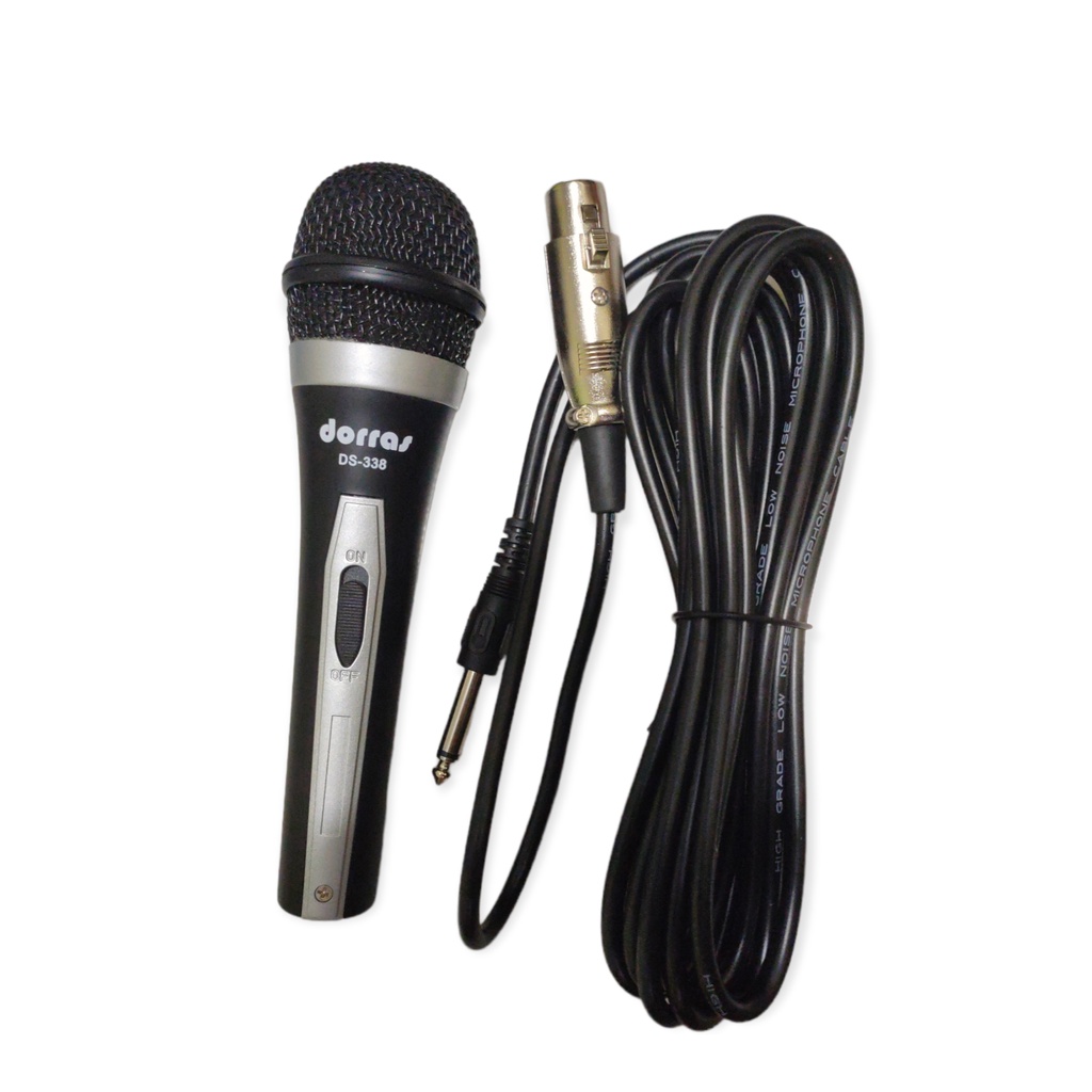 COD_KABEL MICROPHONE 5METER FULL PAKET MIC DORRAS DYNAMIC MICROPHONE MIC VOKAL MURAH KUALITAS ORI