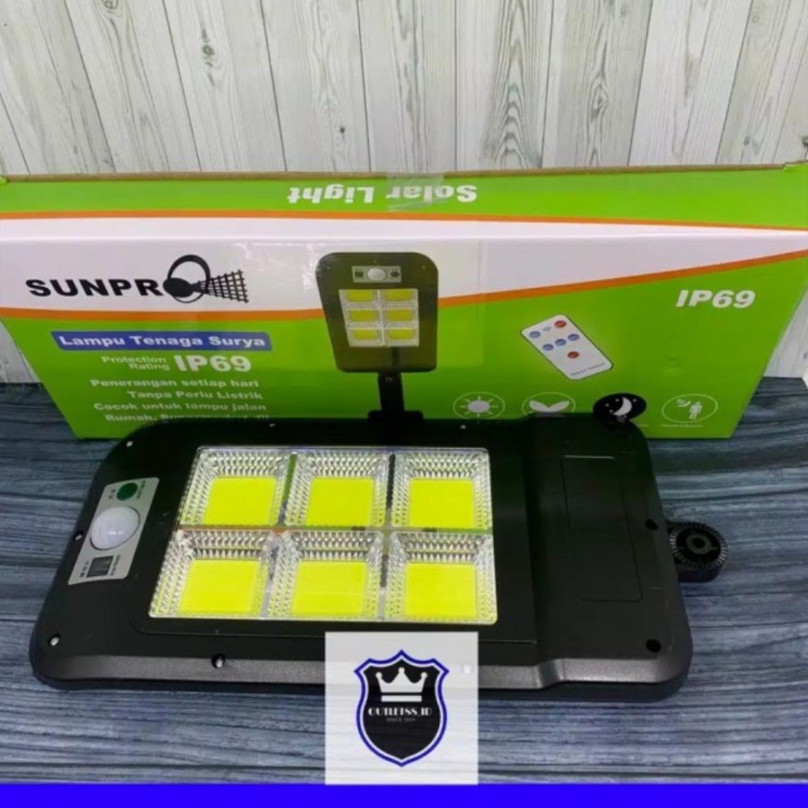 COD Lampu Taman Tenaga Surya SUNPRO IP-69 / Lampu Dinding Sunpro IP 69 / Lampu Solar Panel SUNPRO IP-69