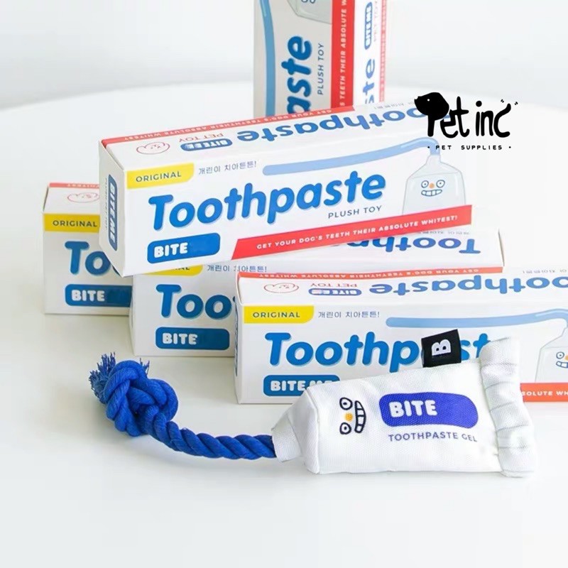 korea toothpaste cleaning teeth toy