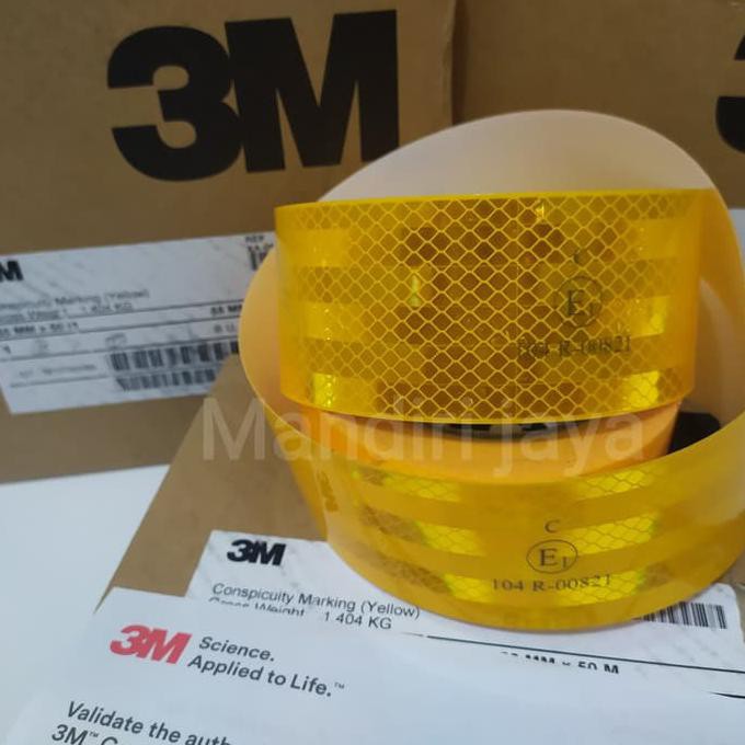 

[[BISA COD]] 3M 983-71 Stiker Kuning /Standar Kir Dishub 55 mm x 10 Mtr - Merah TERBAIK Kode 543
