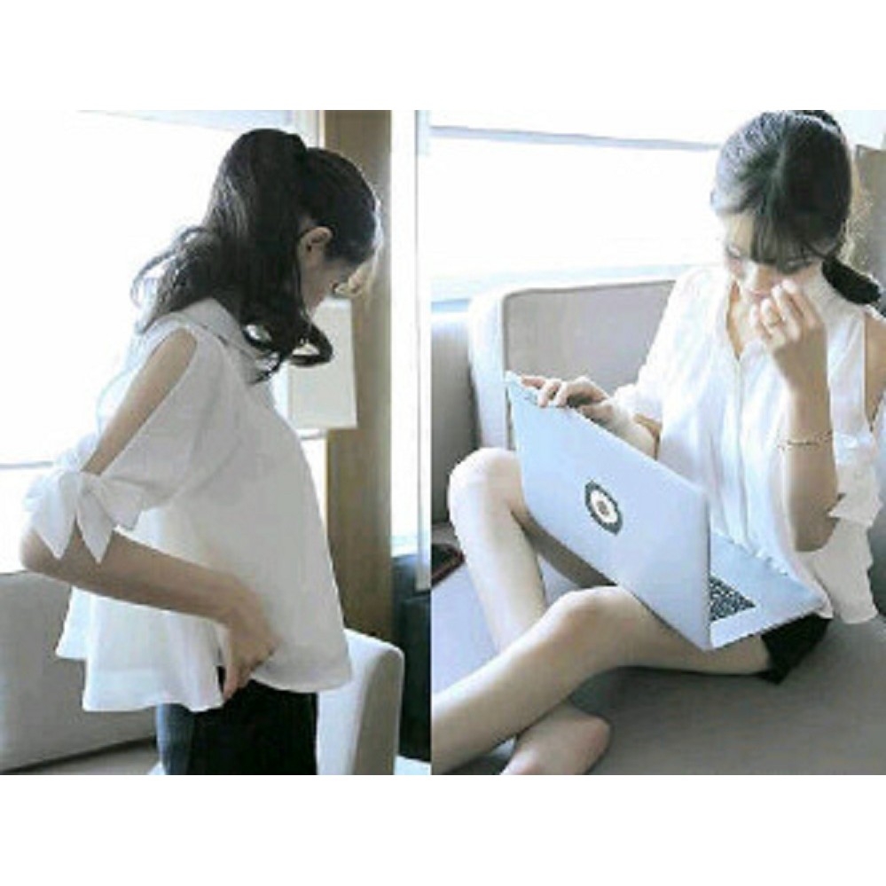 [laptop girl RO] blouse wanita twiscone Varian warna