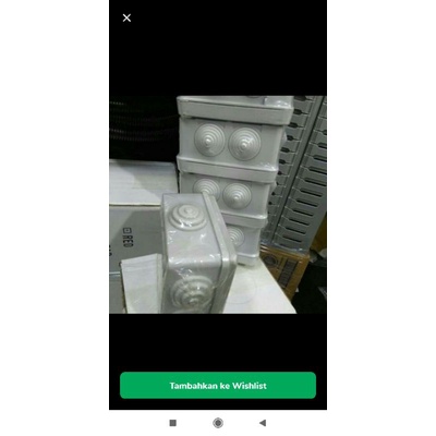 DURADUS MG 100X100X50 MG JUNCTION BOX 10CM