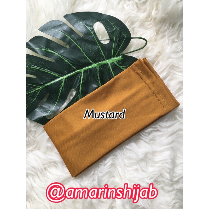 Manset tangan spandek Ballon / Handsock polos lengan panjang / Manset tangan wanita dan pria-Mustard