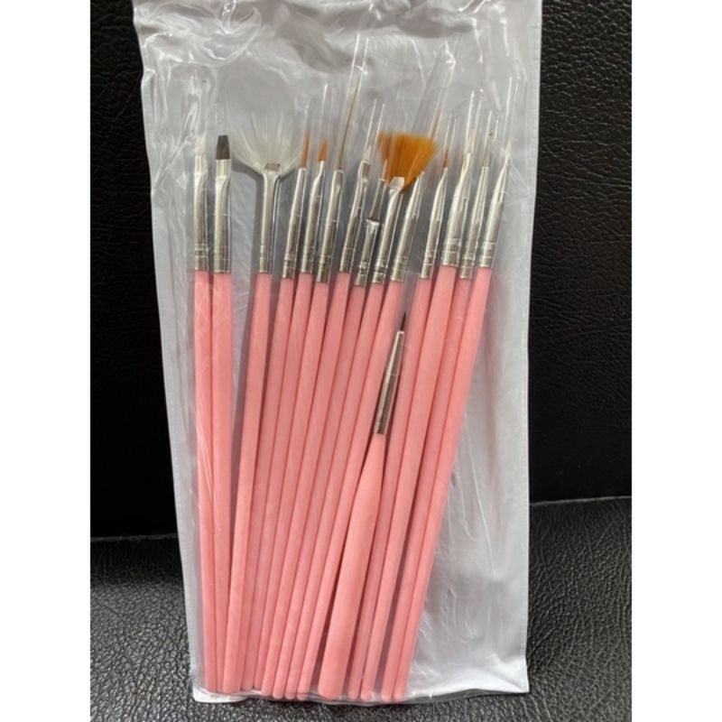 

Brush nail Art set15 pink/100%Original