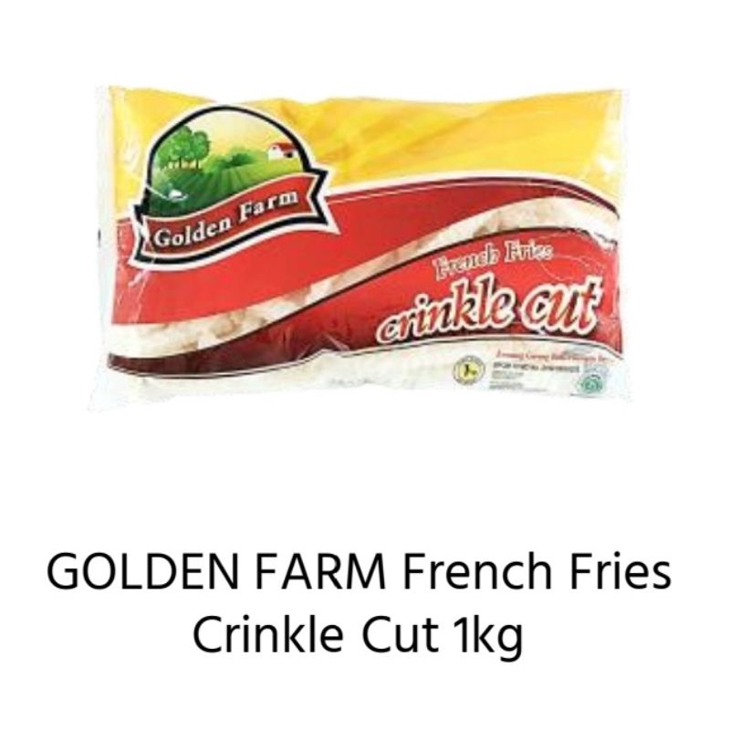 

Golden Farm French Fries Crinkle Cut 1kg