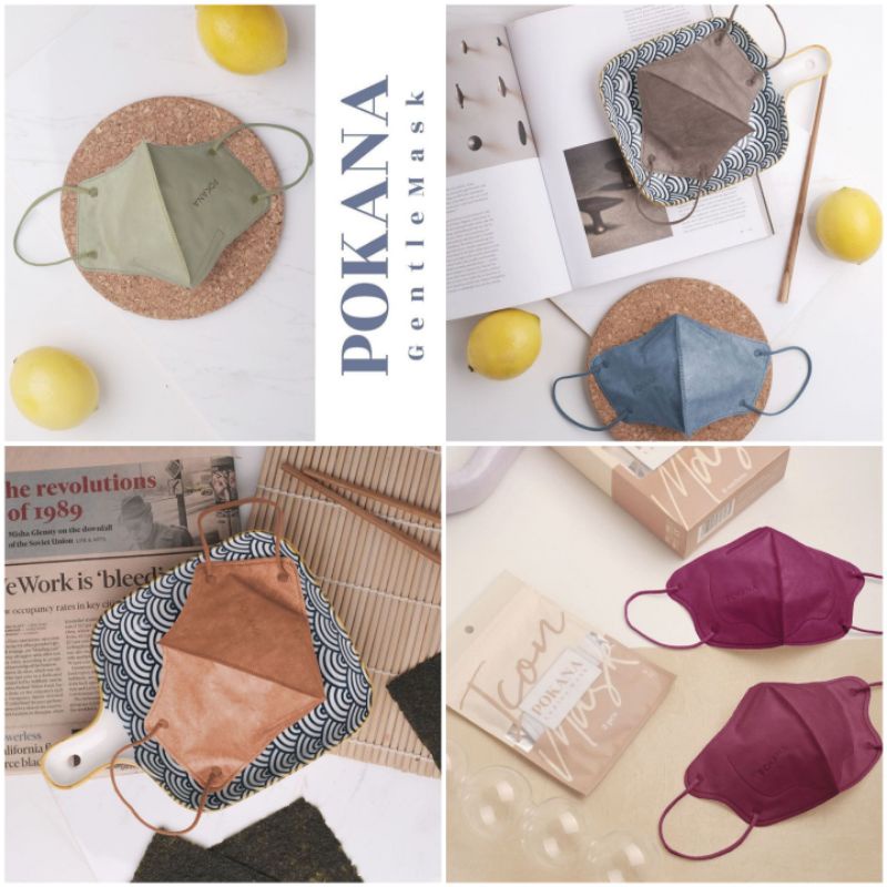 Pokana ICON Gentle Medical Mask 4 Ply