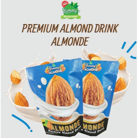 (TERMURAH) ALMOM MILK POWDER PREMIUM &amp; TEA / PELANCAR ASI SARI ALMOND / ASI BOOSTER ALMOM MILK