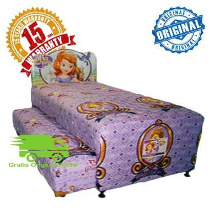 Best Seller PROMO 2IN1 KASUR SPRING BED BIGDREAM BY BIGLAND PRINCESS SOFIA 100x200 Stok Terbatas