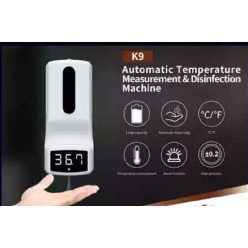 Termometer K3 K9 K3Pro Termometer Dinding Wall Thermometer Infrared