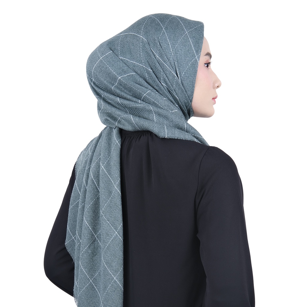 Ansania - Hijab Tierack Misty, Jilbab Segi Empat By Ansania-4